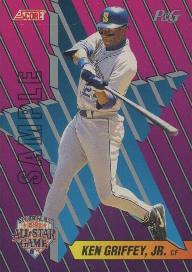 1992 Score Procter and Gamble Ken Griffey Jr. # Baseball Card