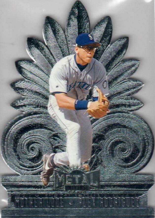 1997 Metal Universe Mother Lode Alex Rodriguez #10 Baseball Card