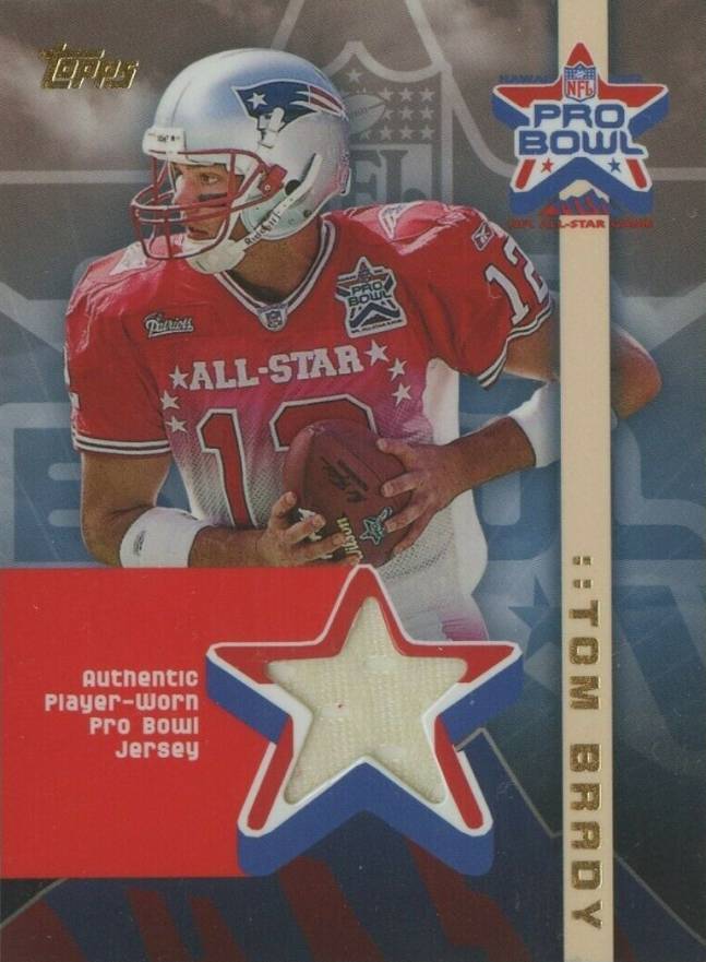 2002 Topps All-Pro Relics Tom Brady #AP-TB Football Card