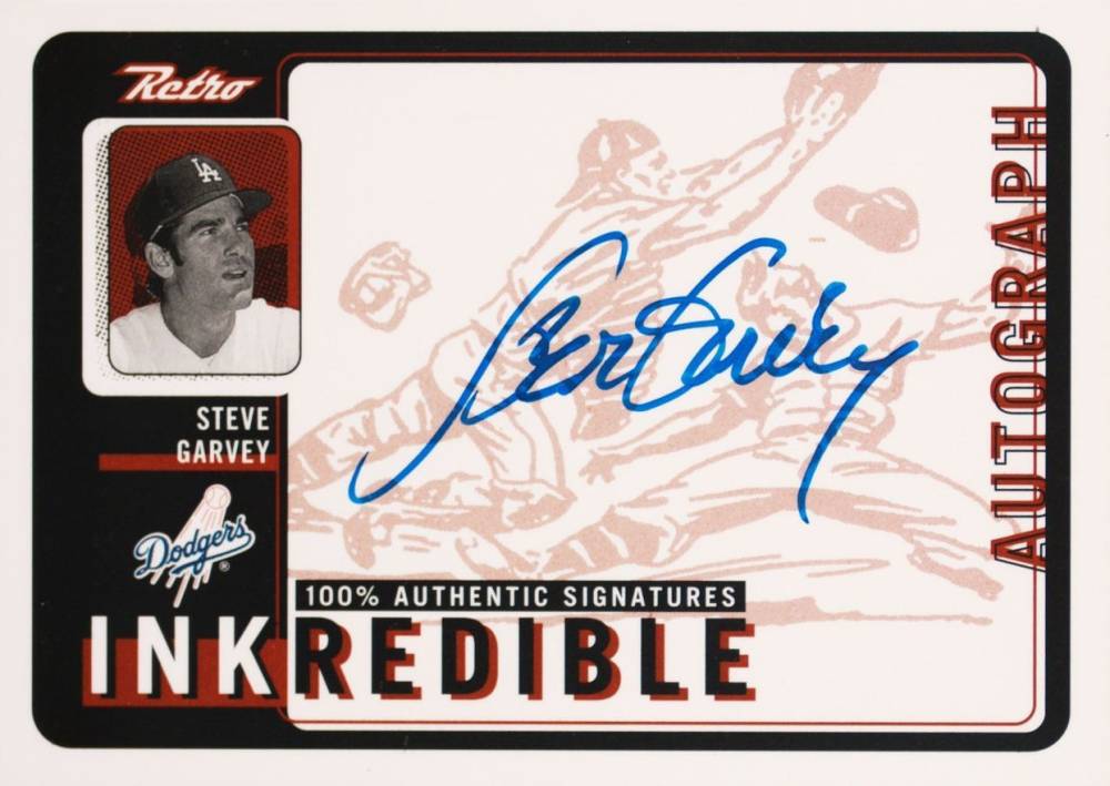 1999 Upper Deck Retro Inkredible Steve Garvey #SG Baseball Card