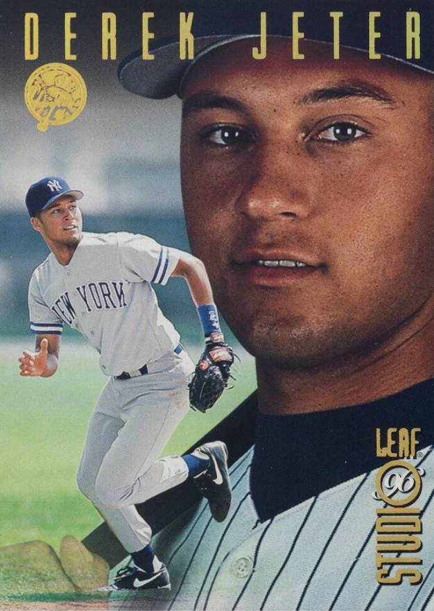 1996 Studio Press Proof Derek Jeter #33 Baseball Card