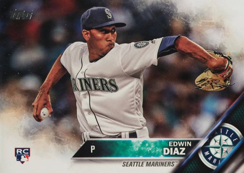 2016 Topps Update Edwin Diaz #US214 Baseball Card