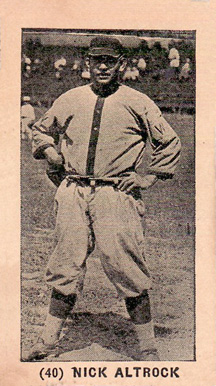 1927 York Caramel Type 1 Nick Altrock #40 Baseball Card