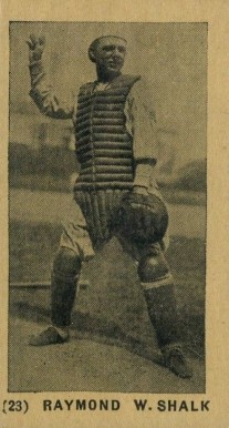 1927 York Caramel Type 1 Ray W. Shalk #23 Baseball Card