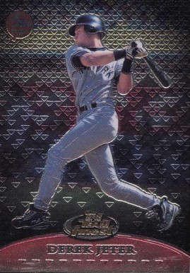 1999 Finest Team Finest Red Derek Jeter #TF16 Baseball Card