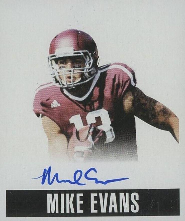 2014 Leaf Originals Autograph Mike Evans #ME1 Football Card