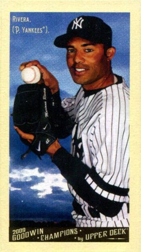 2009 Goodwin Champions Mariano Rivera #222 Baseball Card