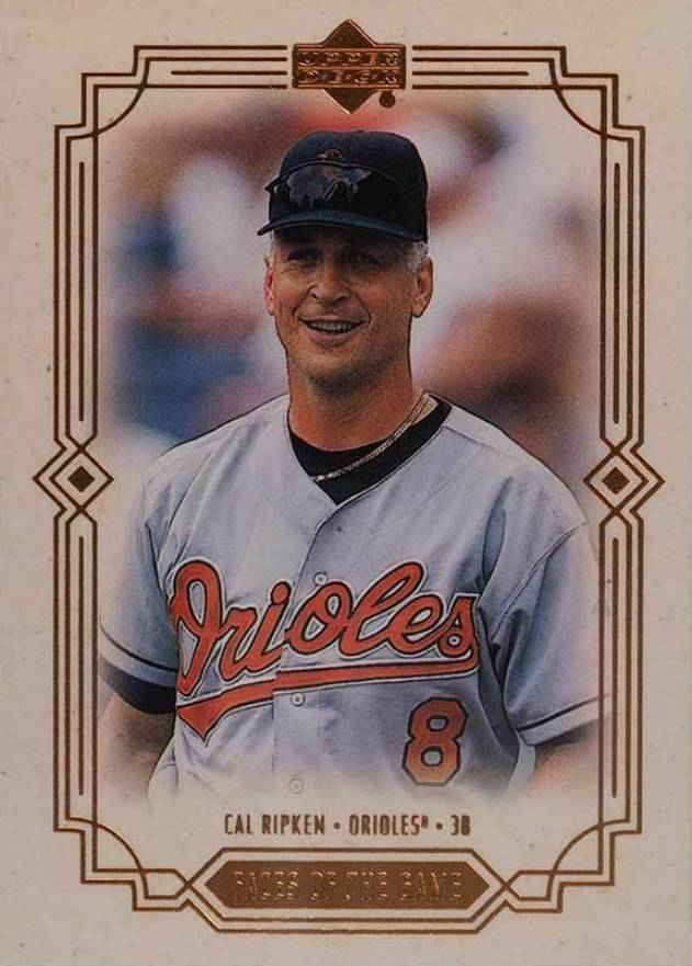 2000 Upper Deck Faces of the Game Cal Ripken Jr. #F16 Baseball Card