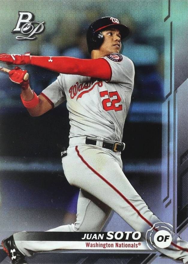 2019 Bowman Platinum Juan Soto #56 Baseball Card