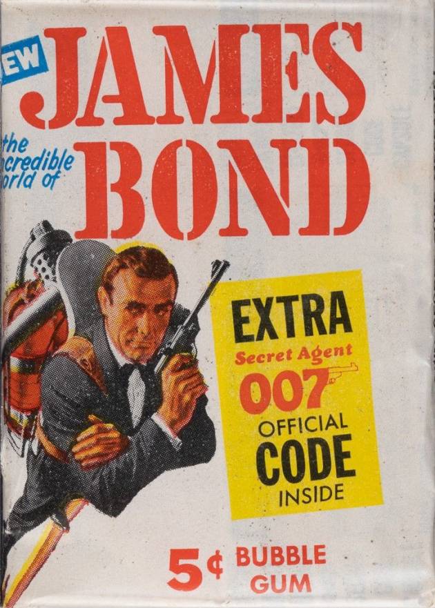 1966 James Bond Wax Pack #WP Non-Sports Card