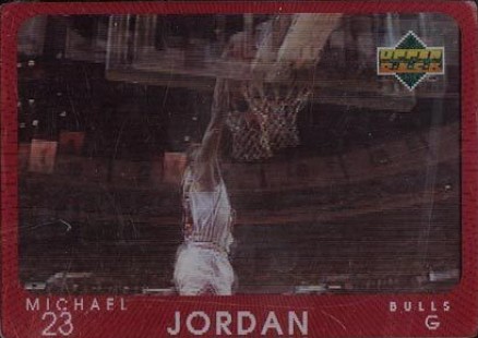 1997 Upper Deck Diamond Vision Michael Jordan #4 Basketball Card