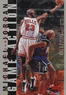 1998 Upper Deck MJ Living Legend Game Action Michael Jordan #G1 Basketball Card