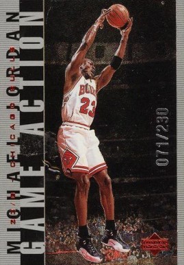 1998 Upper Deck MJ Living Legend Game Action Michael Jordan #G28 Basketball Card