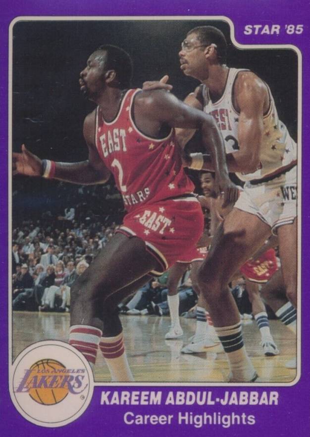 1985 Star Kareem Abdul-Jabbar Kareem Abdul-Jabbar #16 Basketball Card