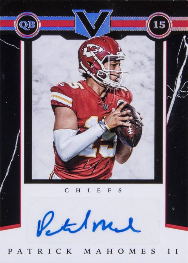 2017 Panini Vertex Apogee Autograph Patrick Mahomes II #AA-PM Football Card