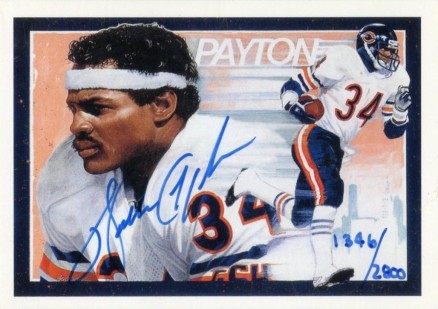 1992 Upper Deck Heroes Walter Payton Walter Payton #27 Football Card