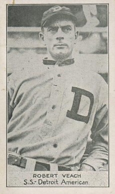 1921 National Caramel Robert Veach # Baseball Card