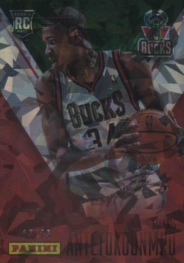 2014 Panini Father's Day Giannis Antetokounmpo #38 Basketball Card