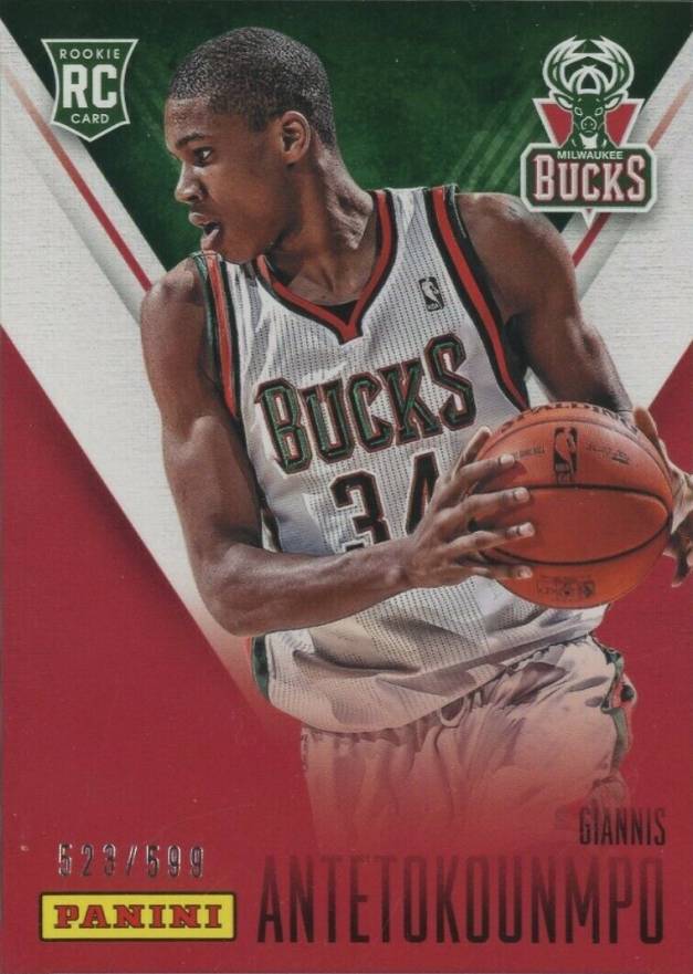 2014 Panini Father's Day Giannis Antetokounmpo #38 Basketball Card