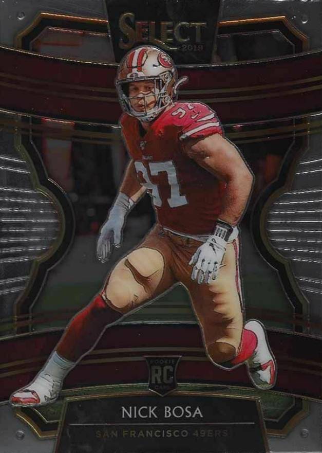 2019 Panini Select Nick Bosa #48 Football Card