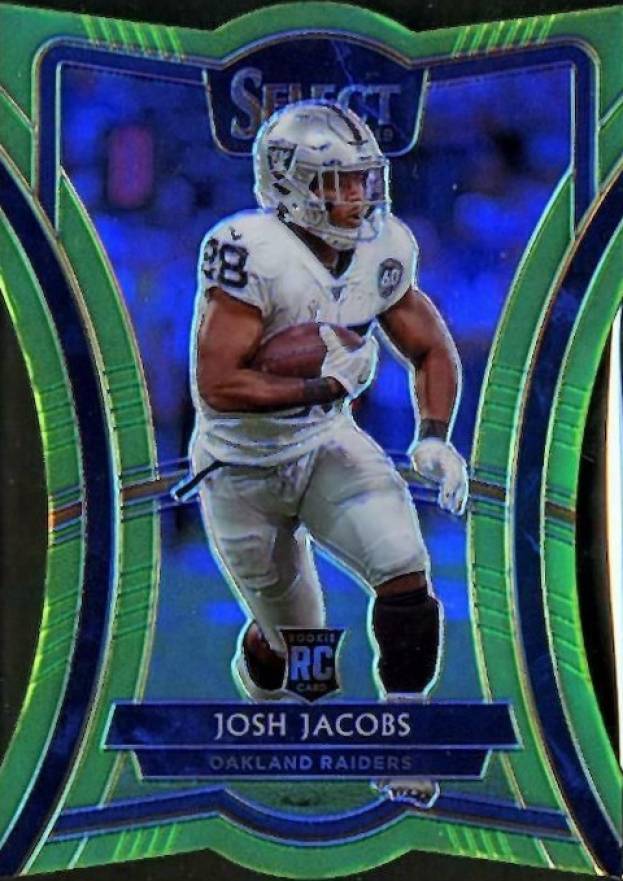 2019 Panini Select Josh Jacobs #151 Football Card