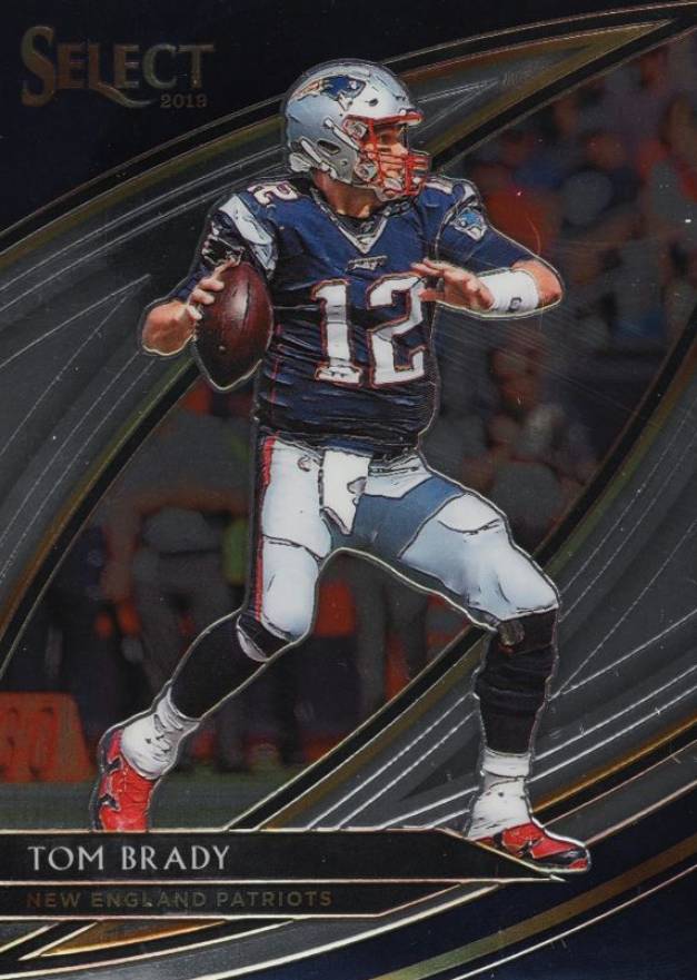 2019 Panini Select Tom Brady #201 Football Card