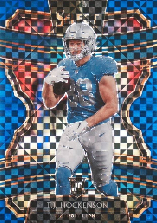 2019 Panini Select T.J. Hockenson #38 Football Card