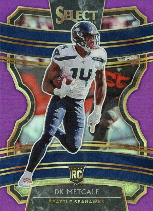 2019 Panini Select DK Metcalf #37 Football Card