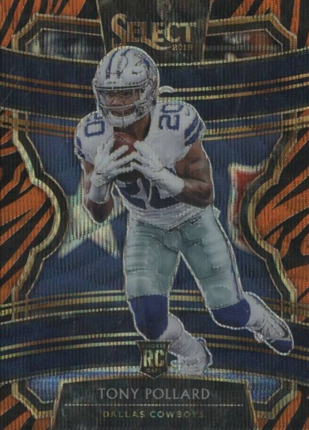 2019 Panini Select Tony Pollard #99 Football Card