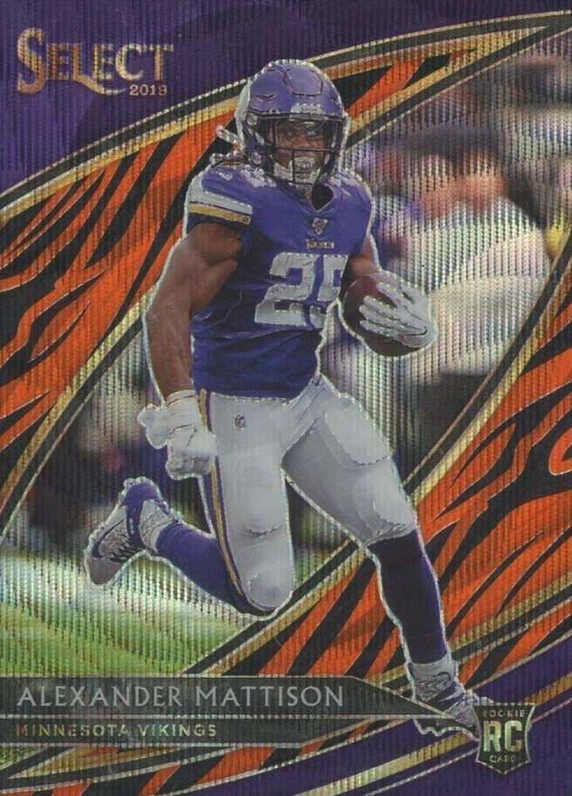 2019 Panini Select Alexander Mattison #284 Football Card