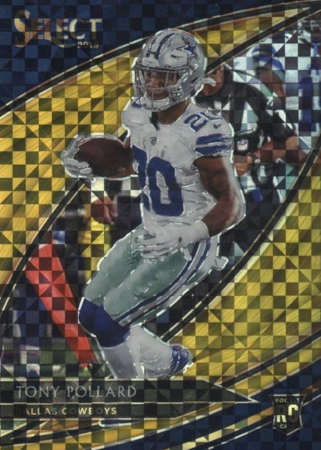 2019 Panini Select Tony Pollard #283 Football Card