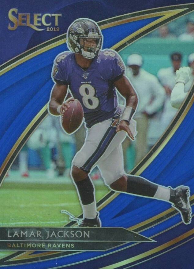 2019 Panini Select Lamar Jackson #214 Football Card