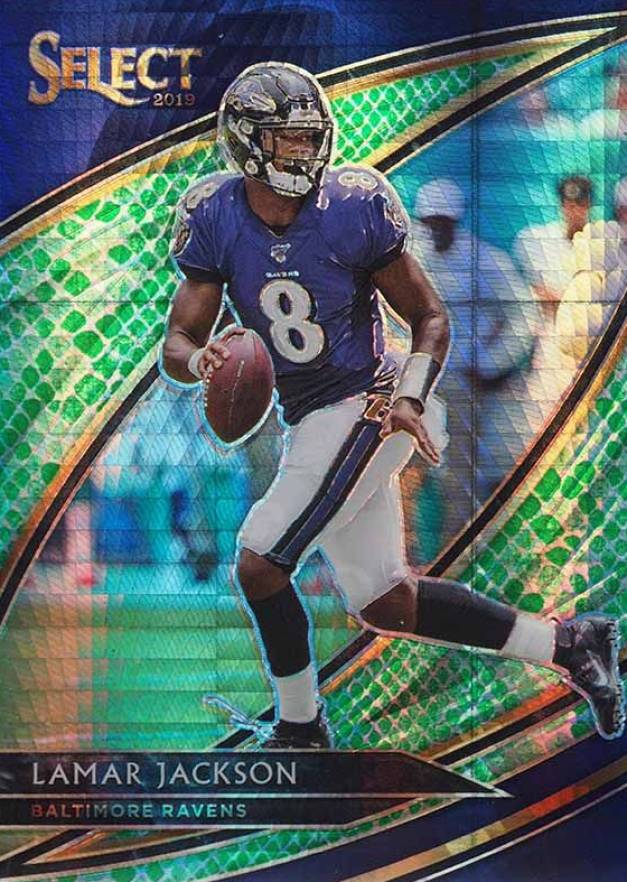 2019 Panini Select Lamar Jackson #214 Football Card