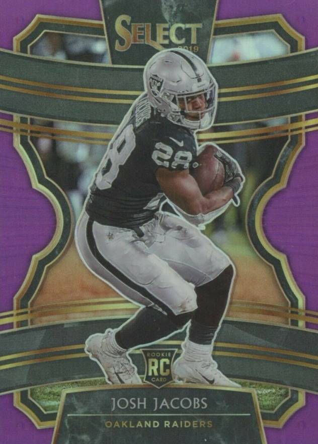 2019 Panini Select Josh Jacobs #81 Football Card