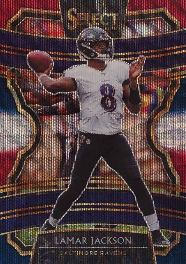 2019 Panini Select Lamar Jackson #71 Football Card