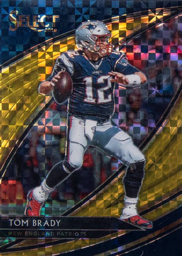 2019 Panini Select Tom Brady #201 Football Card