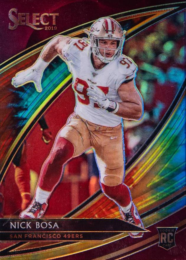 2019 Panini Select Nick Bosa #250 Football Card