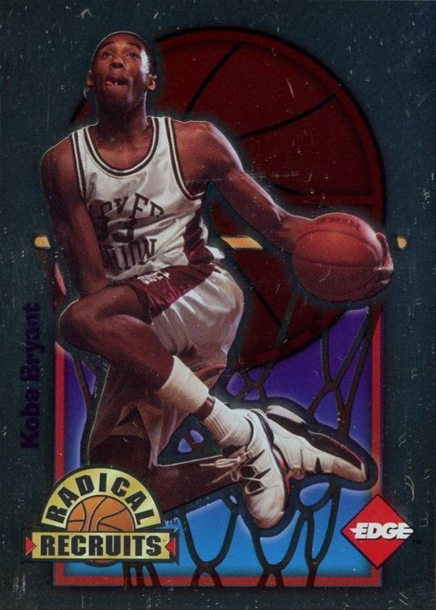 1996 Collector's Edge Radical Recruits Kobe Bryant #3 Basketball Card