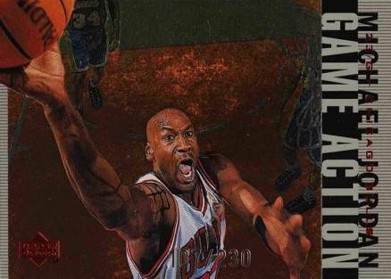 1998 Upper Deck MJ Living Legend Game Action Michael Jordan #G12 Basketball Card