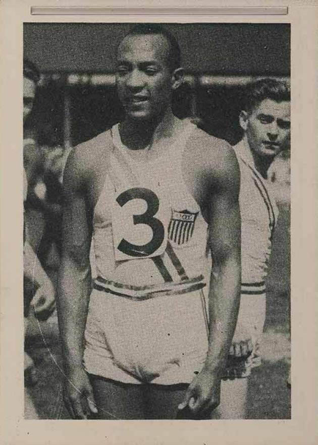 1939 African Tobacco World of Sport Jesse Owens #90 Other Sports Card