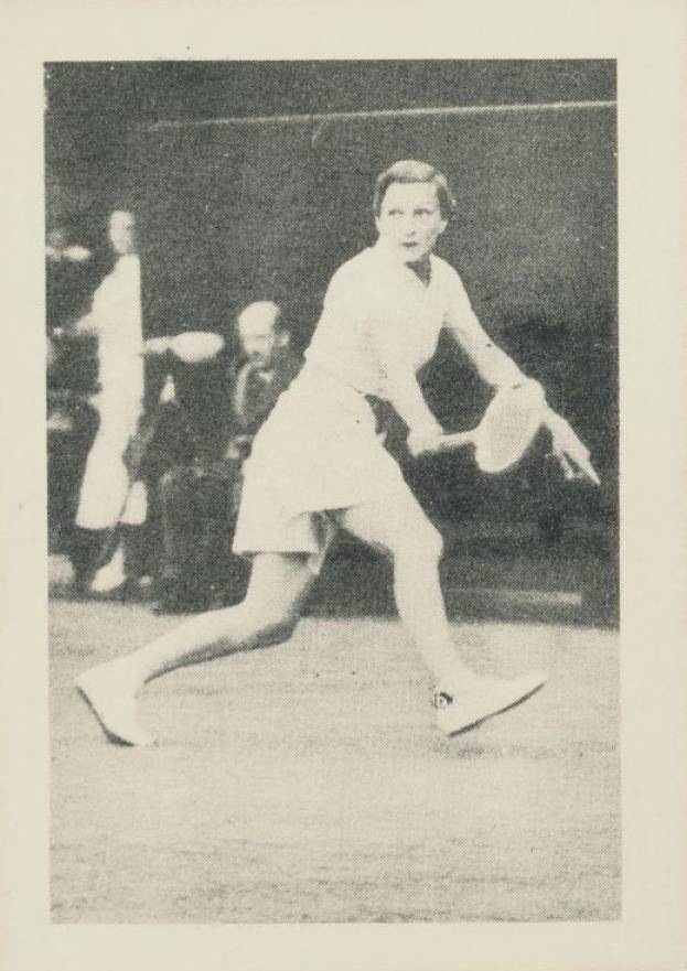 1939 African Tobacco World of Sport Miss Helen Jacobs #17 Other Sports Card