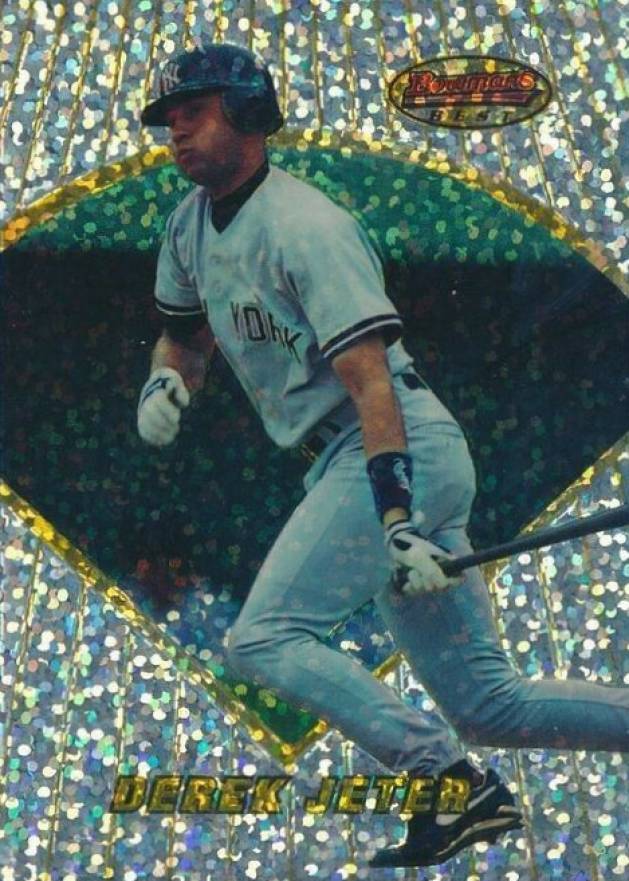 1996 Bowman's Best Preview Derek Jeter #BBP15 Baseball Card