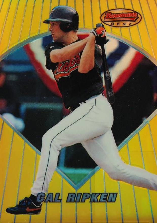 1996 Bowman's Best Preview Cal Ripken Jr. #BBP28 Baseball Card