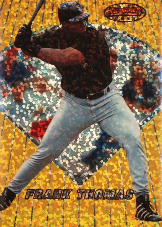 1996 Bowman's Best Preview Frank Thomas #BBP13 Baseball Card