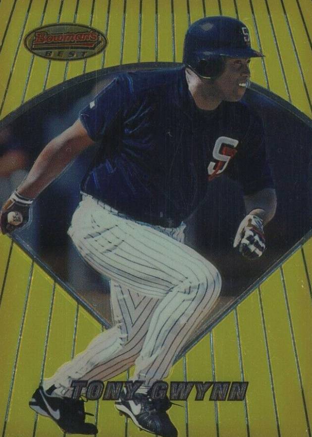 1996 Bowman's Best Preview Tony Gwynn #BBP10 Baseball Card