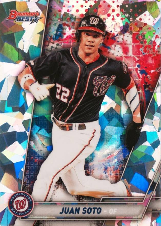 2019 Bowman's Best  Juan Soto #59 Baseball Card