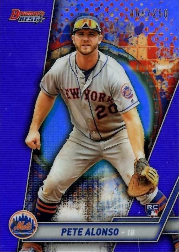 2019 Bowman's Best  Pete Alonso #32 Baseball Card