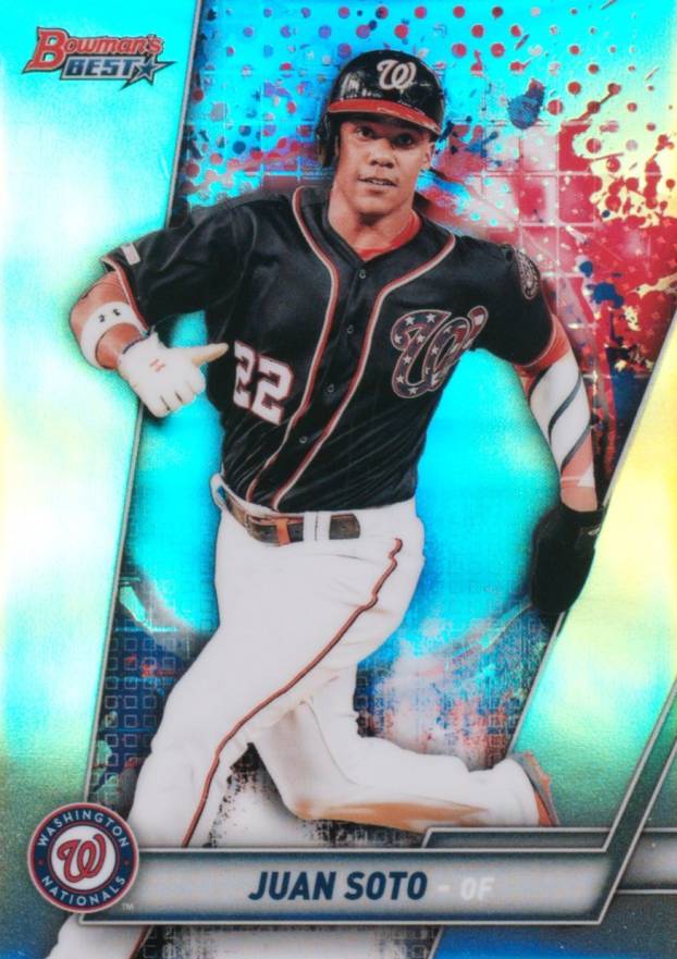 2019 Bowman's Best  Juan Soto #59 Baseball Card