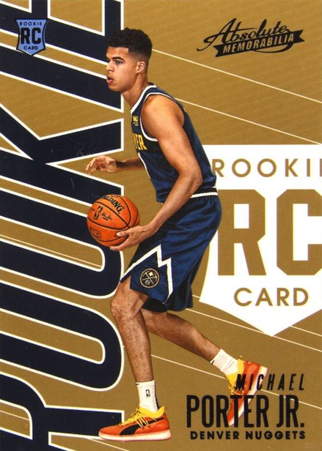 2018 Panini Absolute Memorabilia Michael Porter Jr. #69 Basketball Card