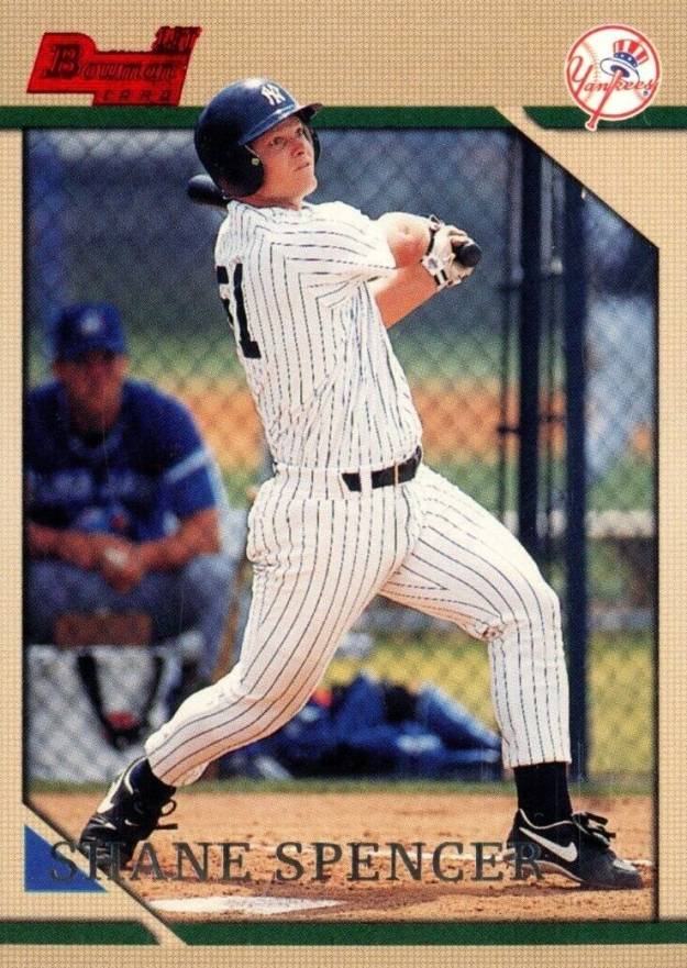 1996 Bowman Shane Spencer #251 Baseball Card